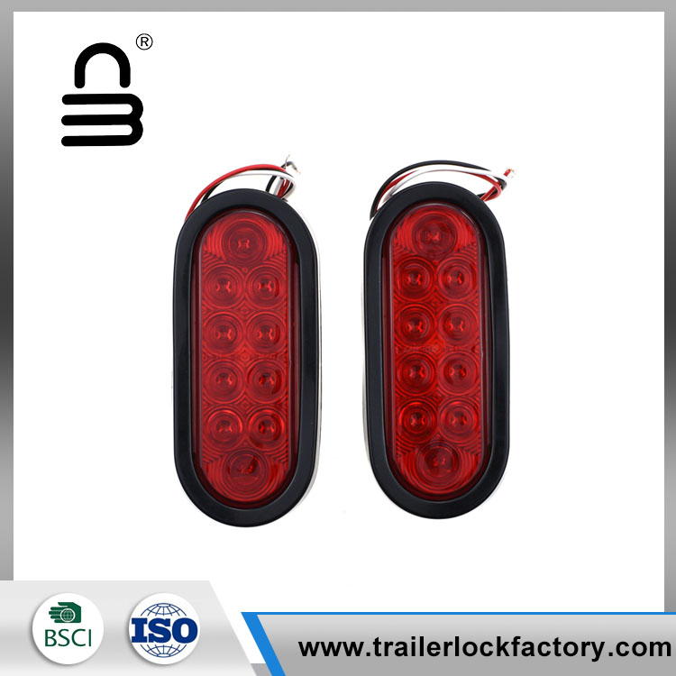6 hazbeteko 10 LED Gelpla Oval Trail Txanda Argia