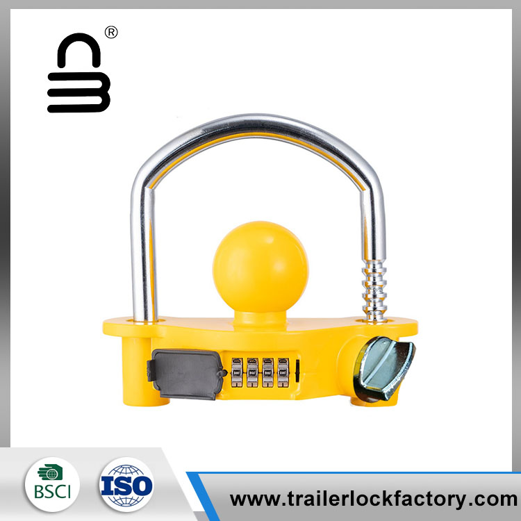 Konbinazio erregulagarria Trailer Hitch Ball Lock