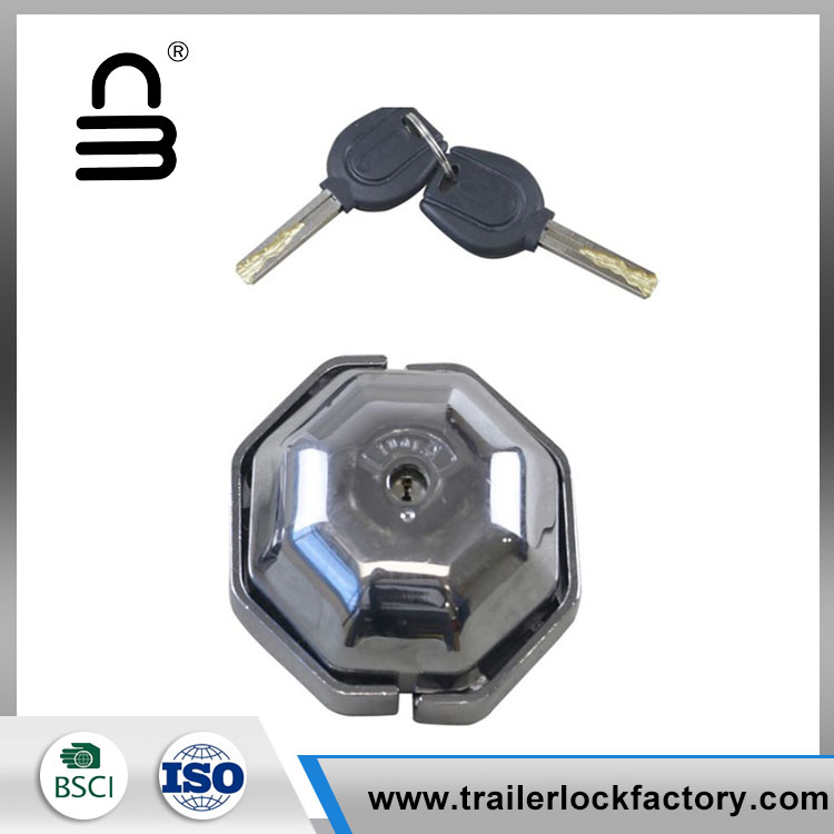 Biribila Harden Steel Hockey Puck Lock Furgoneta Kamioietarako